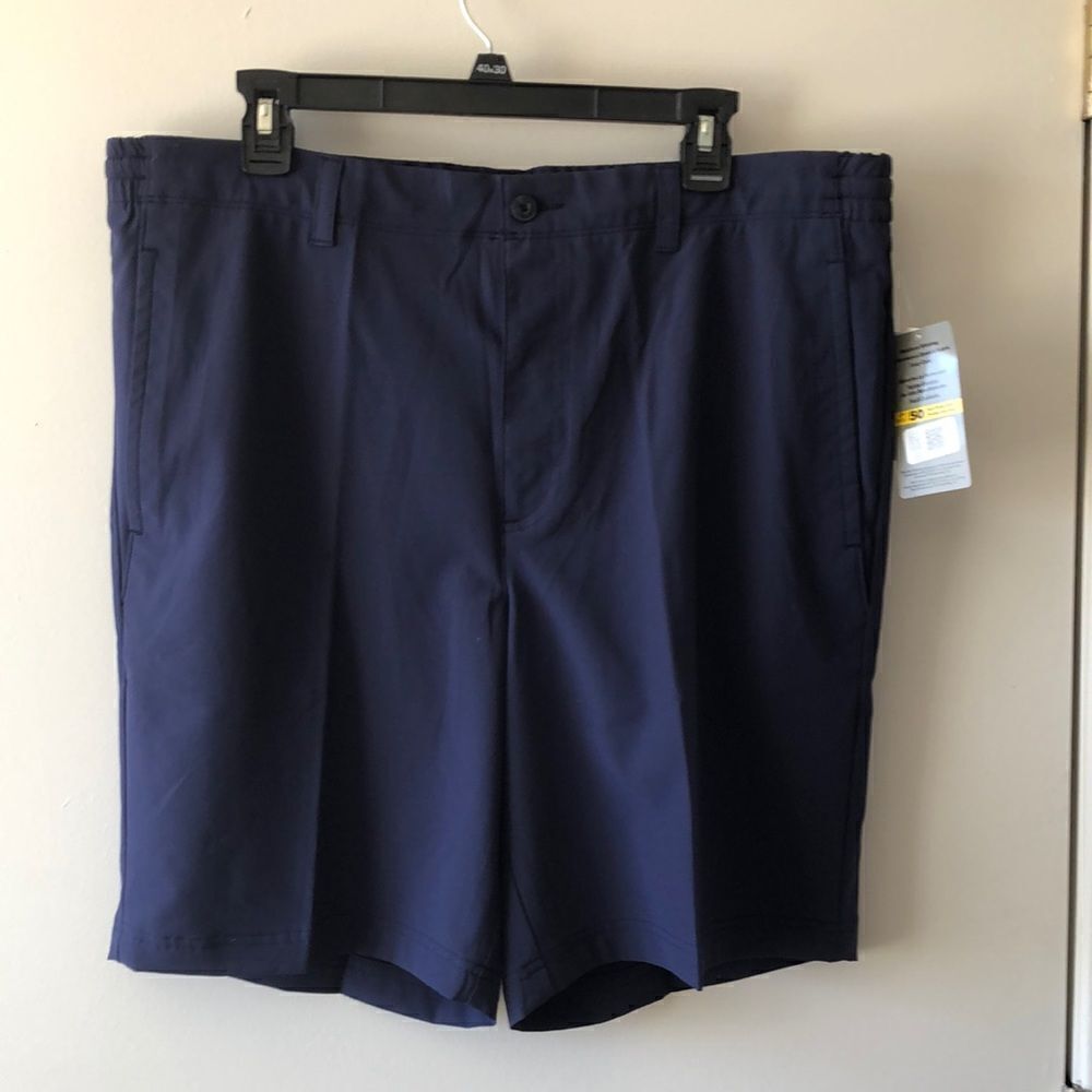 PGA Tour Solid Shorts Size 38 NWT Peacoat